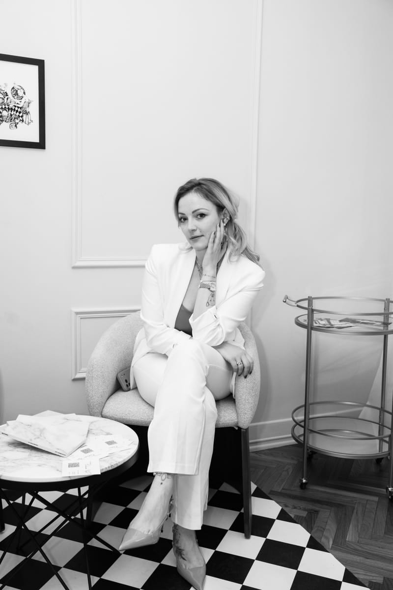 Clementina Mill at a brand event
