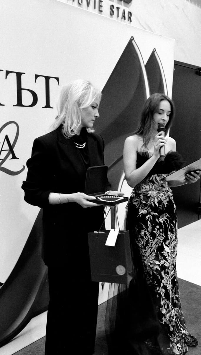 Moment from a boutique brand event