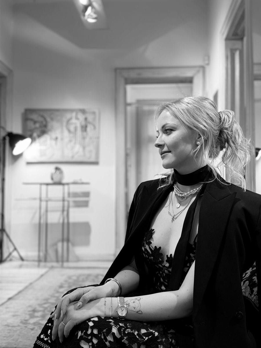 Moment from a boutique brand event