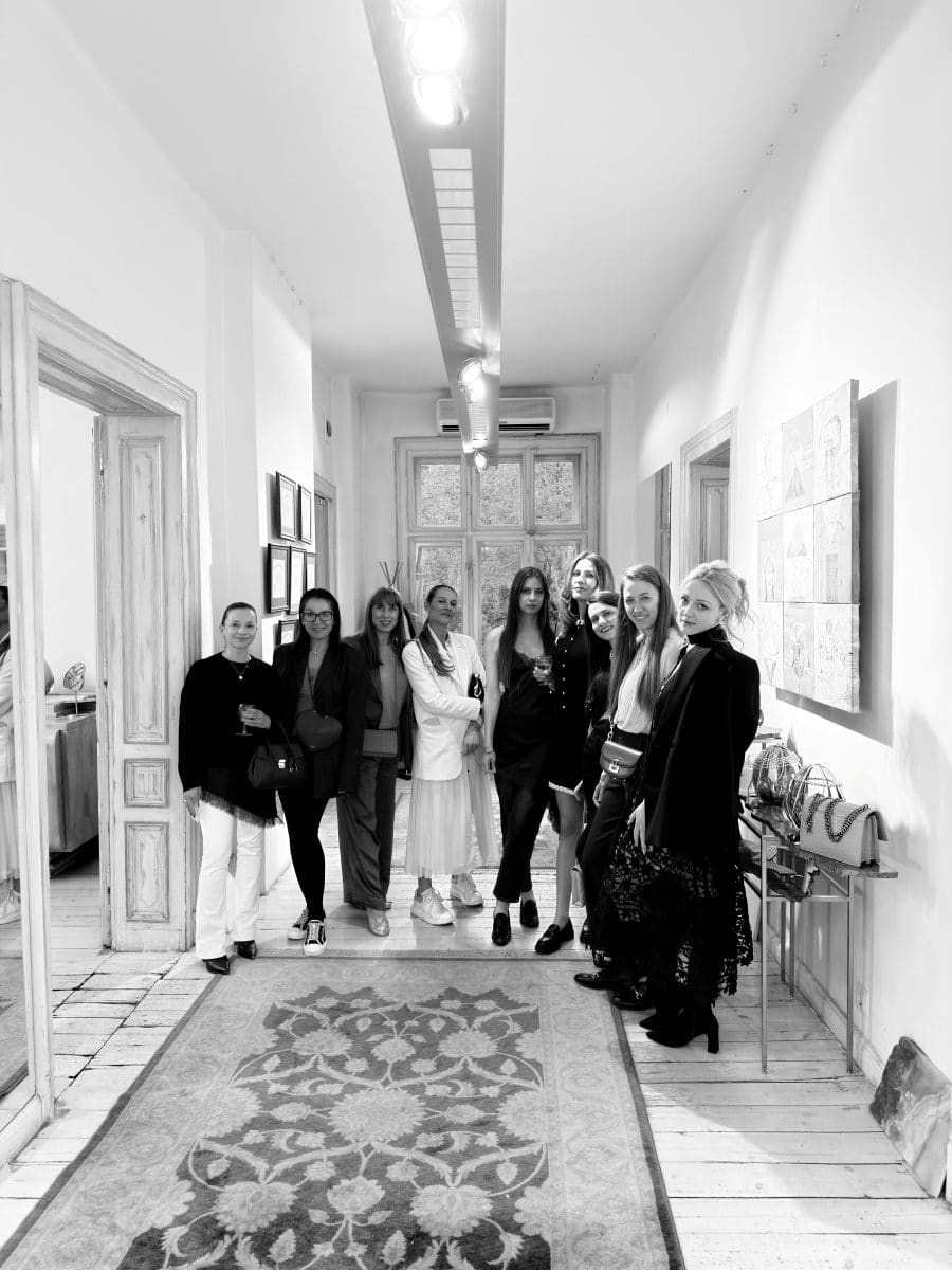 Guests at a boutique brand evening