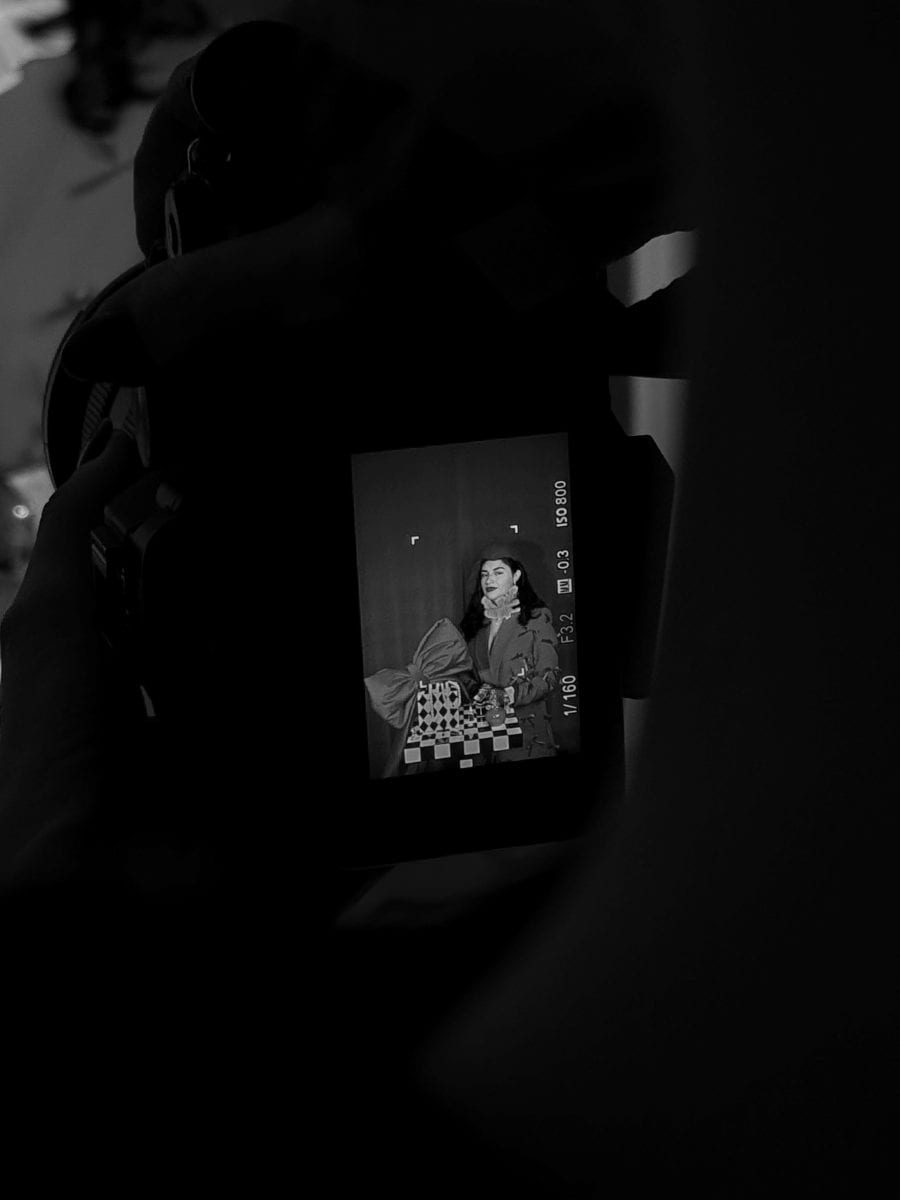 Moment from a boutique brand event